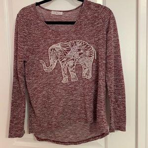 Long Sleeve elephant shirt